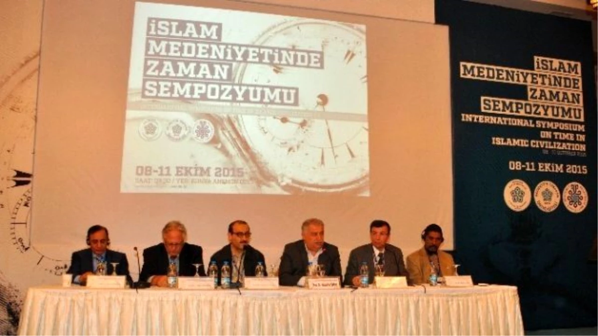 Uluslararası İslam Medeniyetinde Zaman Sempozyumu Sona Erdi