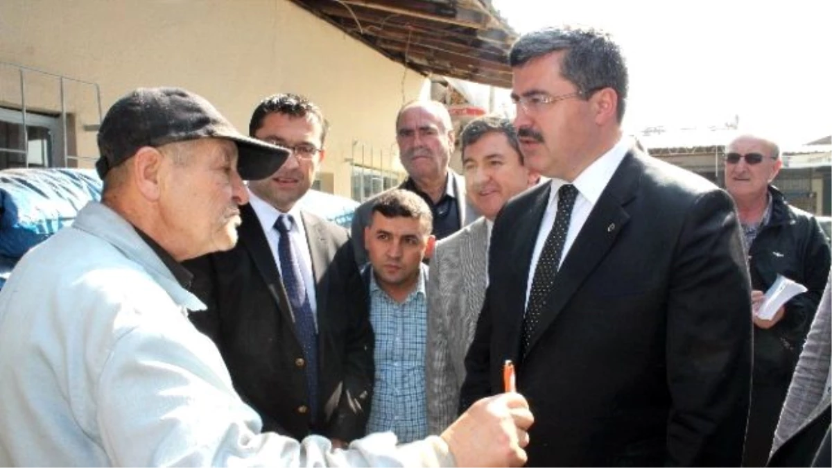 AK Parti Milletvekili Özkaya, Sanayi Esnafını Ziyaret Etti