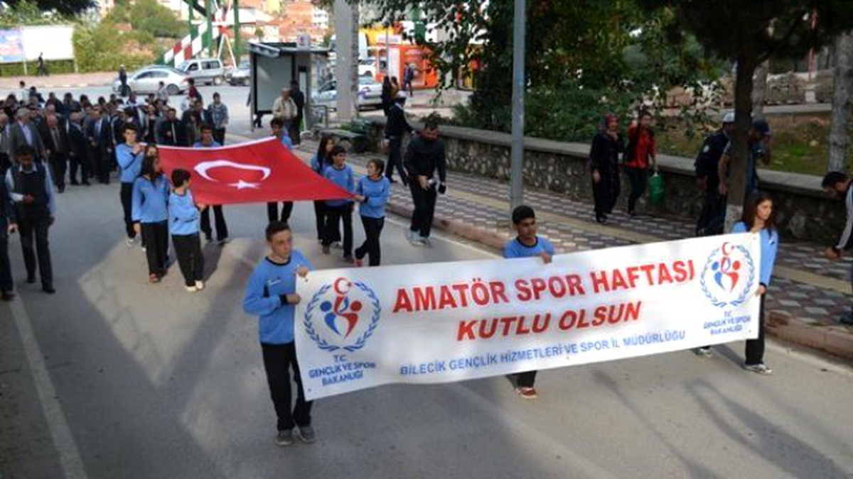 \'Amatör Spor Haftası" Kutlama ve Yürüyüşü Programı İptal Edildi