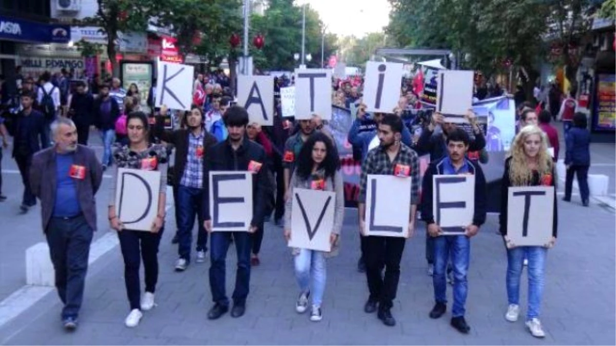 Ankara\'daki Saldırı Uşak\'ta Protesto Edildi