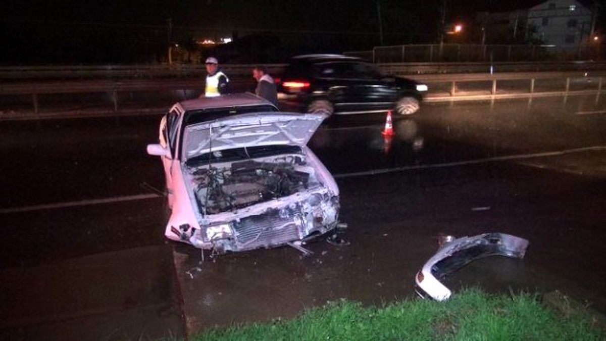 Aşırı Yağmur Kazaya Sebep Oldu: 1 Yaralı