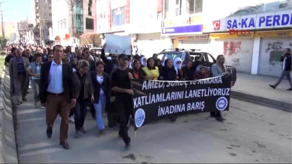 Hakkari\'de Ankara\'daki Saldırıya Protesto