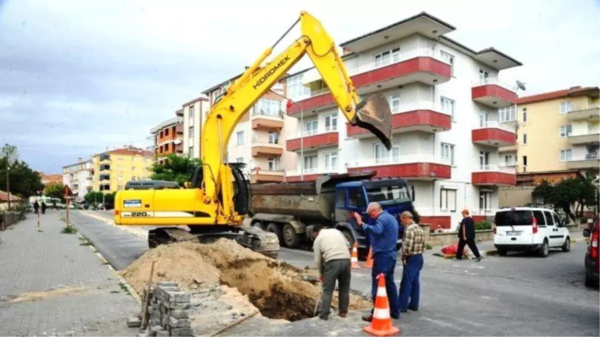 Lüleburgaz\'da İçme Suyu Ana Hat Yenileme Çalışmaları