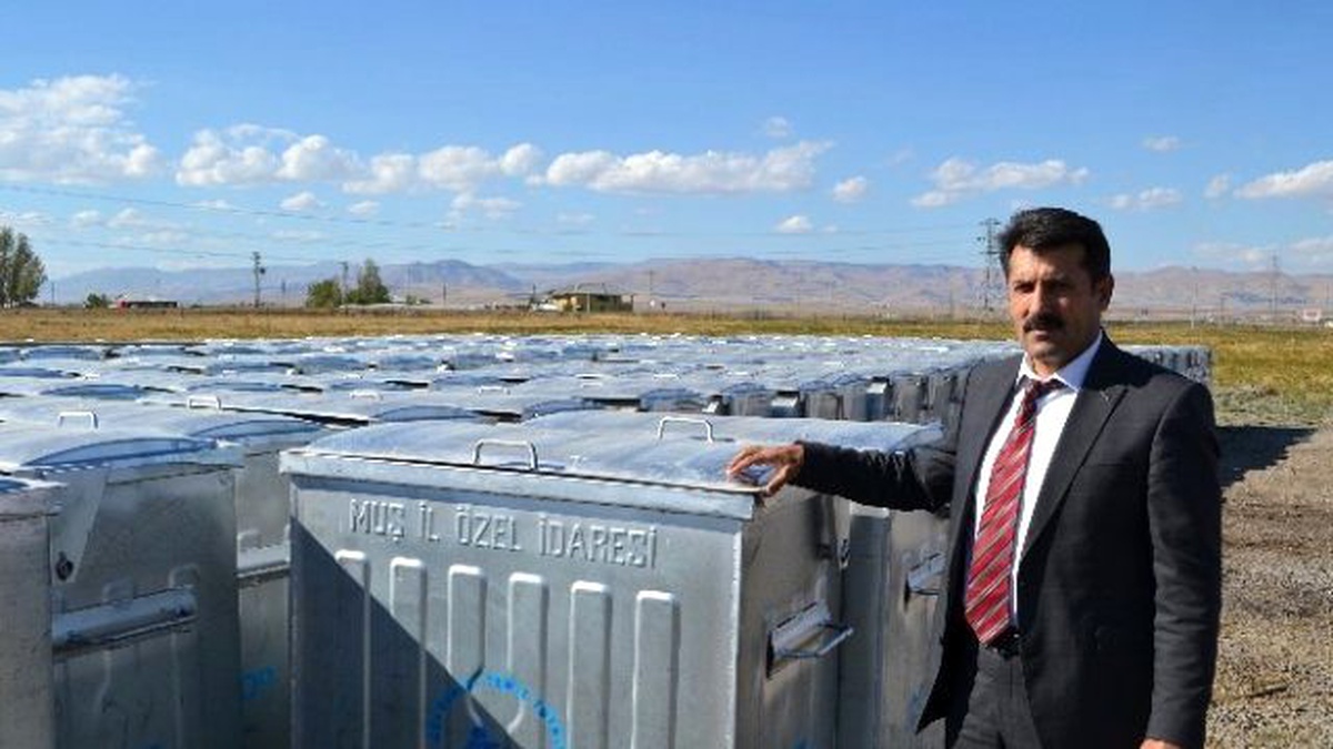 Muş\'ta Çöp Toplama Hizmeti Verilen Köy Sayısı Artıyor