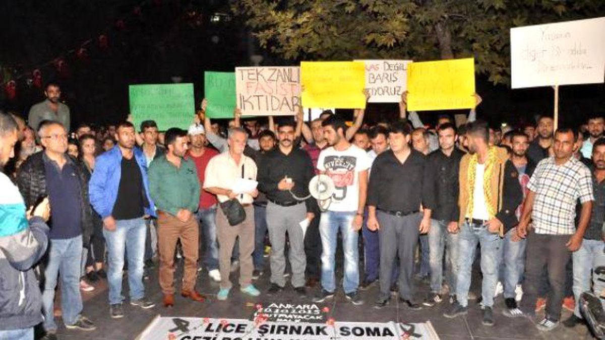 Nazilli\'de Ankara\'daki Saldırı İçin Protesto