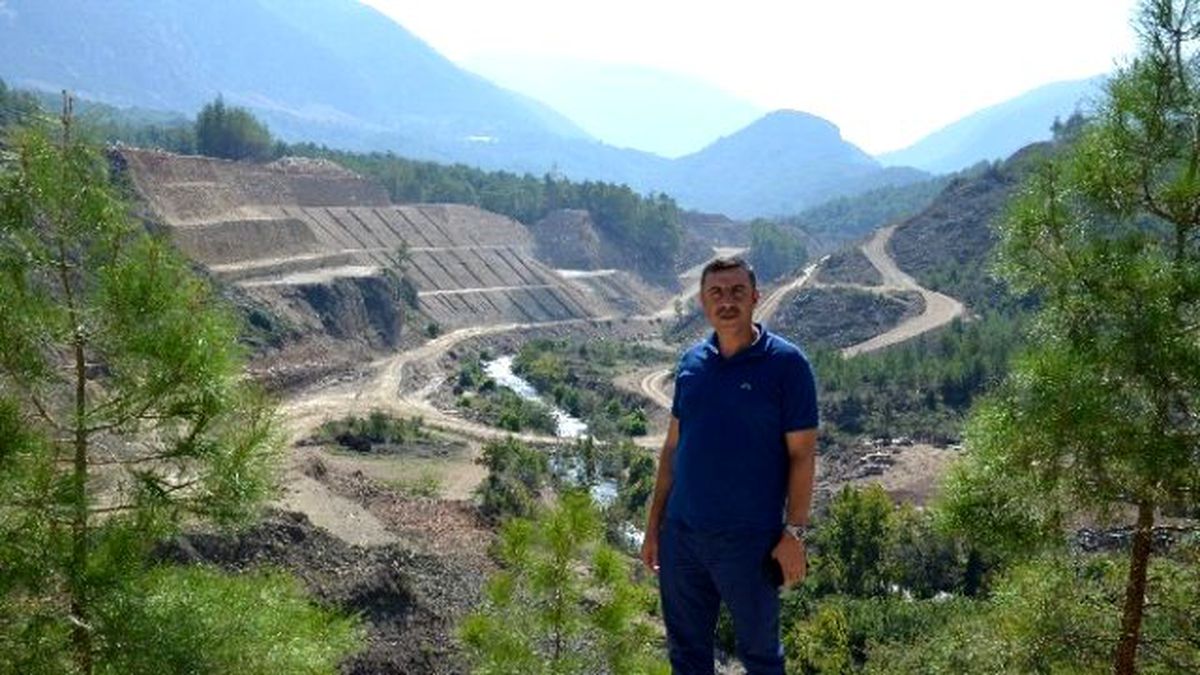 Özgür, Kapıçay ve Adrasan Gölet İnşaatlarını İnceledi