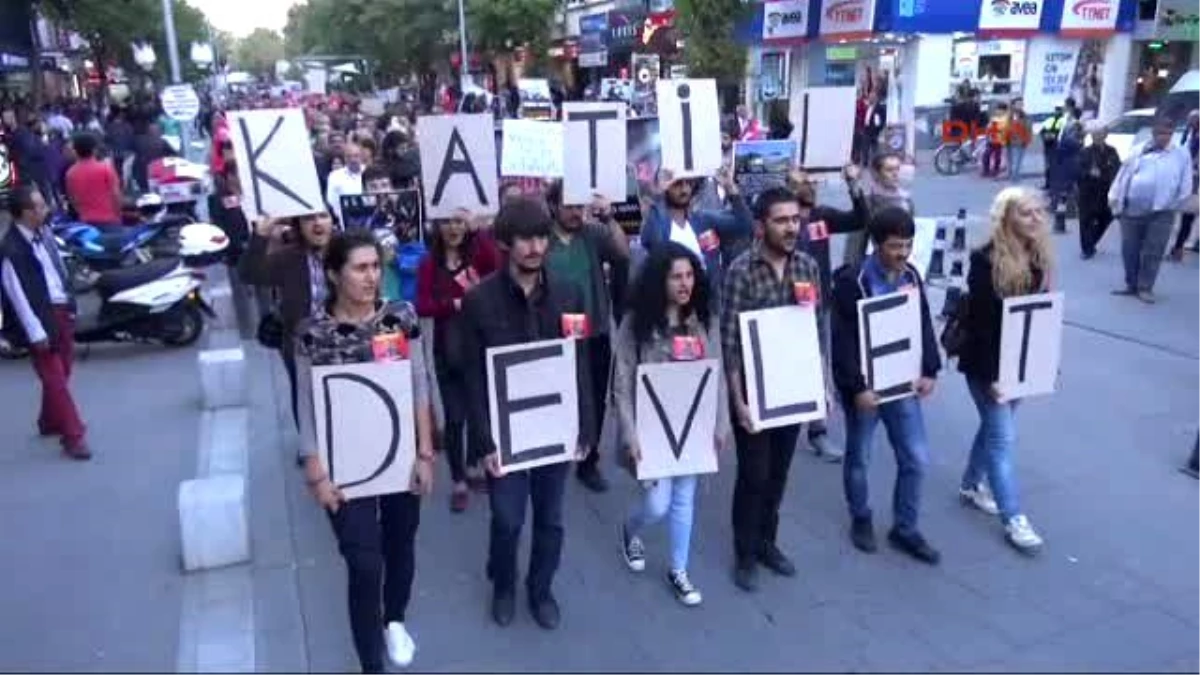 Uşak - Ankara\'daki Saldırı Uşak\'ta Protesto Edildi