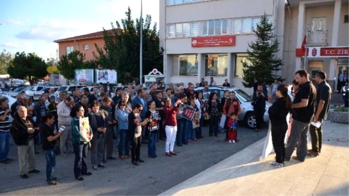Ankara\'daki Terör Saldırısı Eşme\'de Protesto Edildi