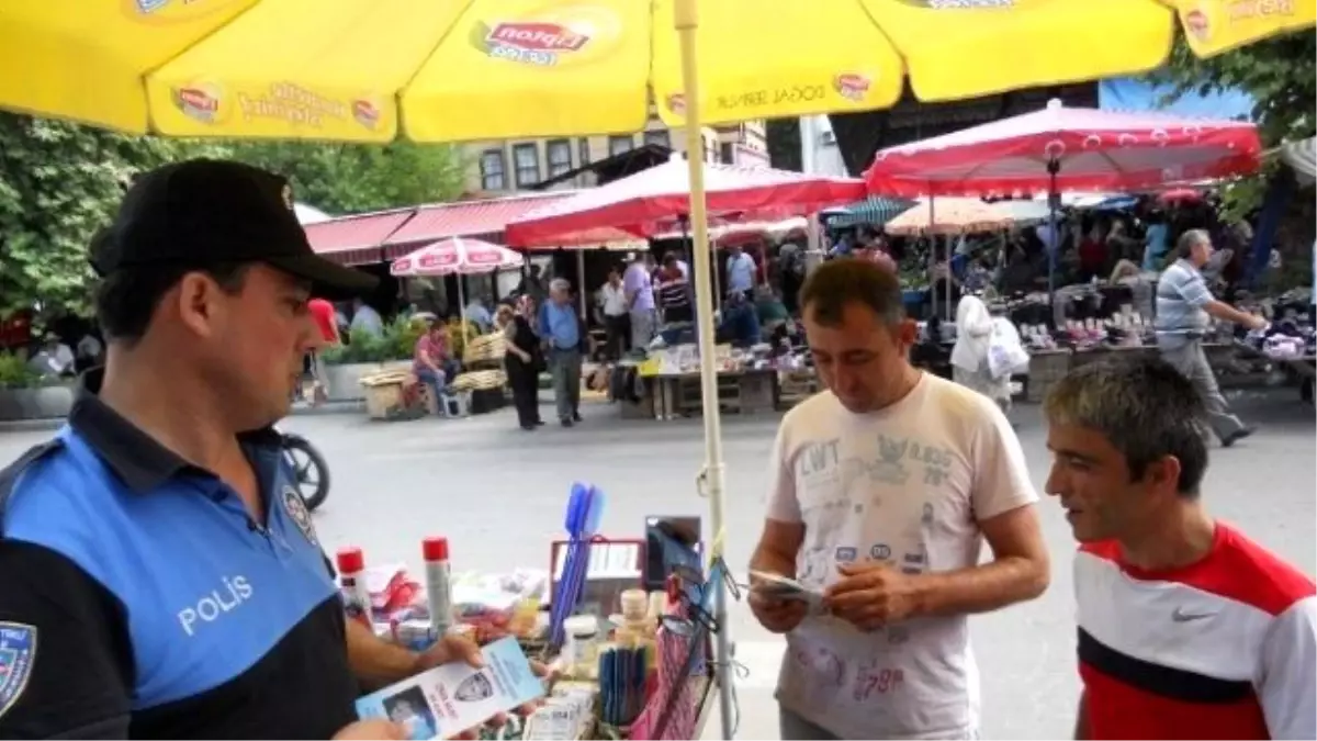 Bartın Polisinden Broşürlü Uyarı