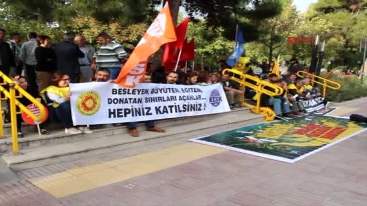 Burdur\'da Oturma Eylemli Protesto