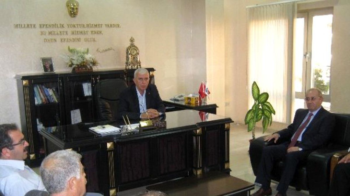 Defterdar Keleş, Kitso\'ya Nezaket Ziyaretinde Bulundu