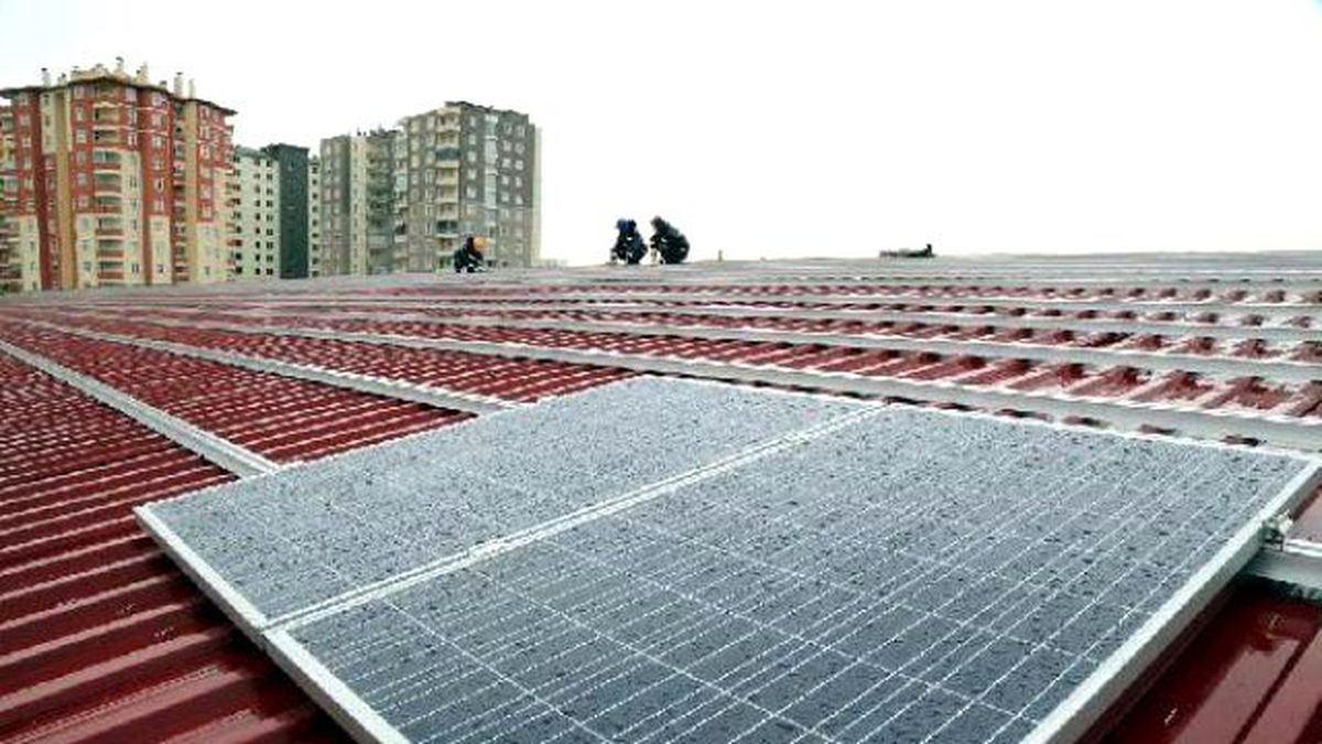 Pazarda, Güneşten Enerji Üretilecek