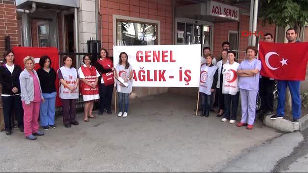Sağlıkçılardan Saldırı Tepkisi