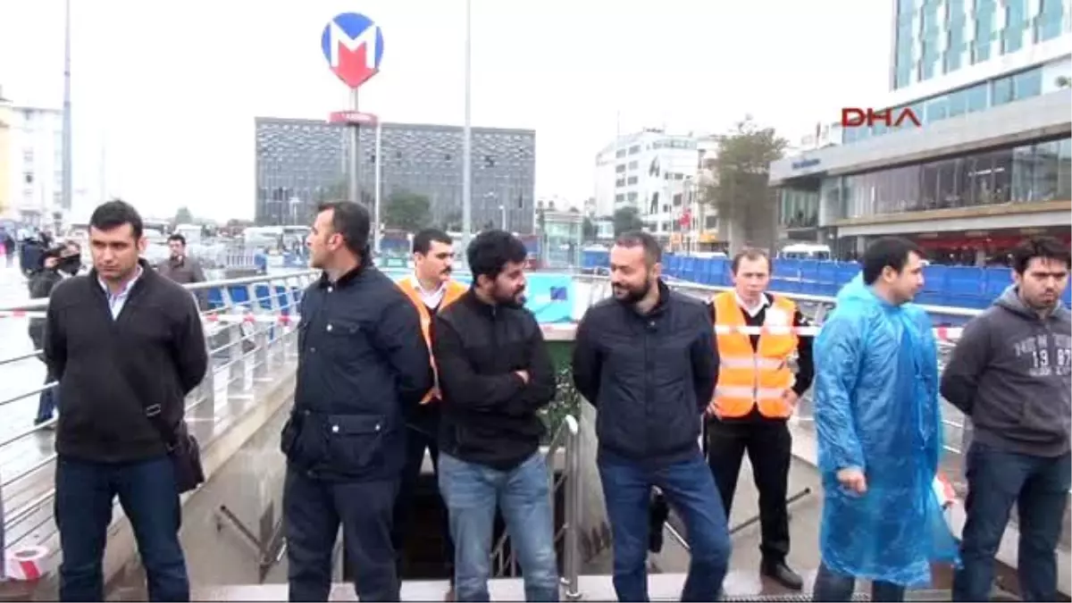 Taksim Metro Durağı Kapatıldı