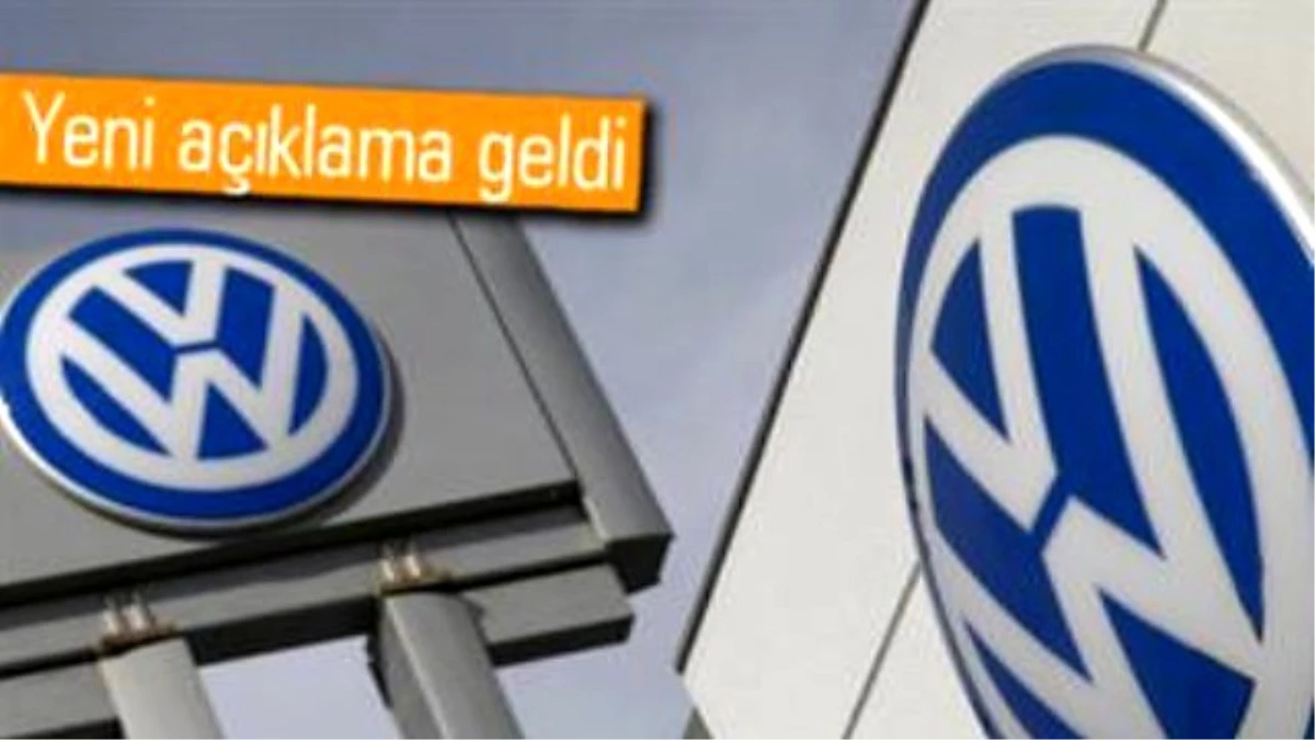 Volkswagen\'den Emisyon Skandalıyla İlgili Yeni Açıklama!