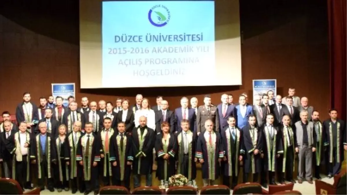 2015-2016 Akademik Yılı Açılış Törenimizi Gerçekleştirdik