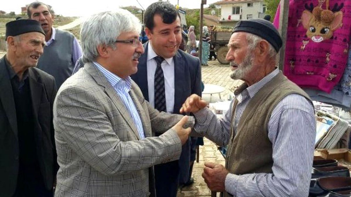 AK Parti Adayı Koca, İhsaniye İlçesini Ziyaret Etti