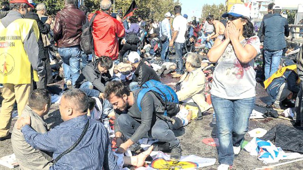 Ankara'daki Patlamada Sürpriz Görüntü: Suruç Bombacısının Ağabeyi Kamerada