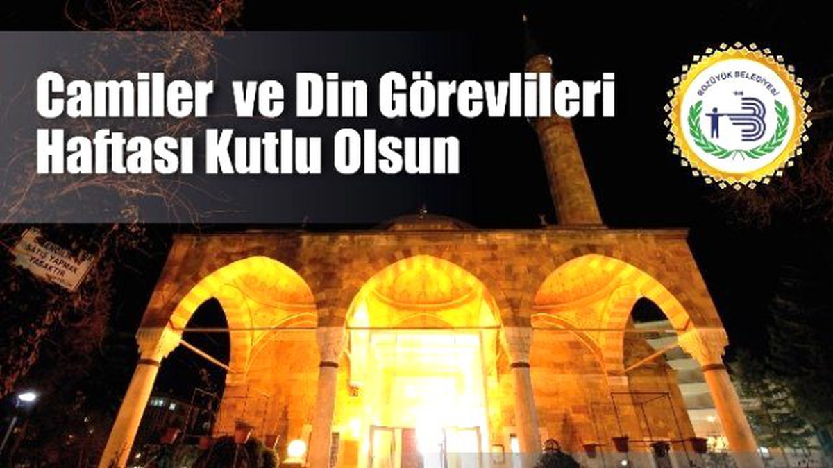 Camiler ve Din Görevlileri Haftası
