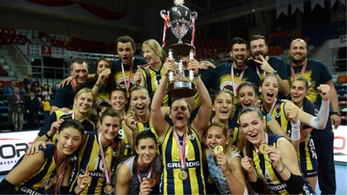 Fenerbahçe Grundig, Spor Toto Şampiyonlar Kupası\'nı Kazandı
