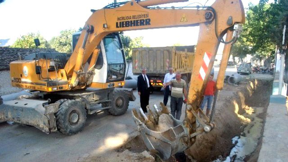 İncirliova Belediyesi, Sınırteke\'nin Drenaj Sorununu Çözdü