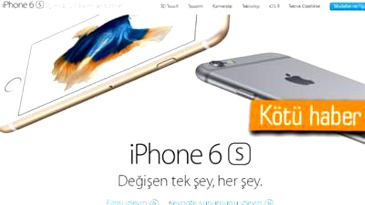 İphone 6s\'in Türkiye Çıkış Tarihi Ertelendi!