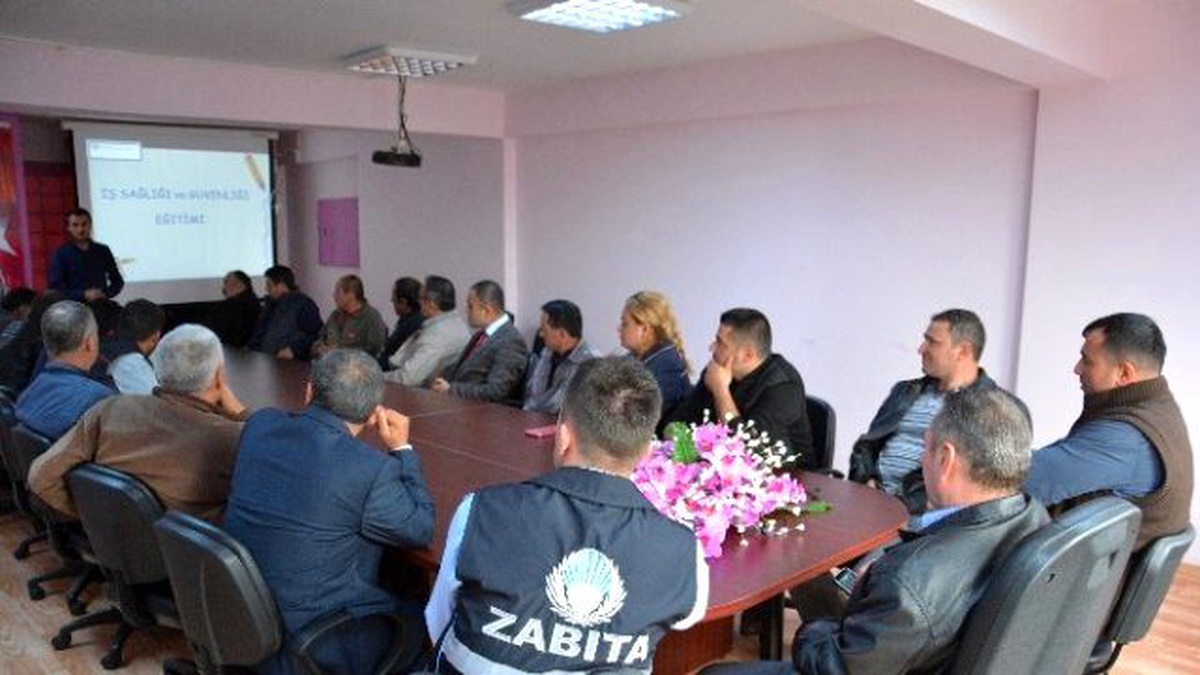 Kabadüz Belediyesi\'nde "İş Sağlığı ve Güvenliği" Eğitimi