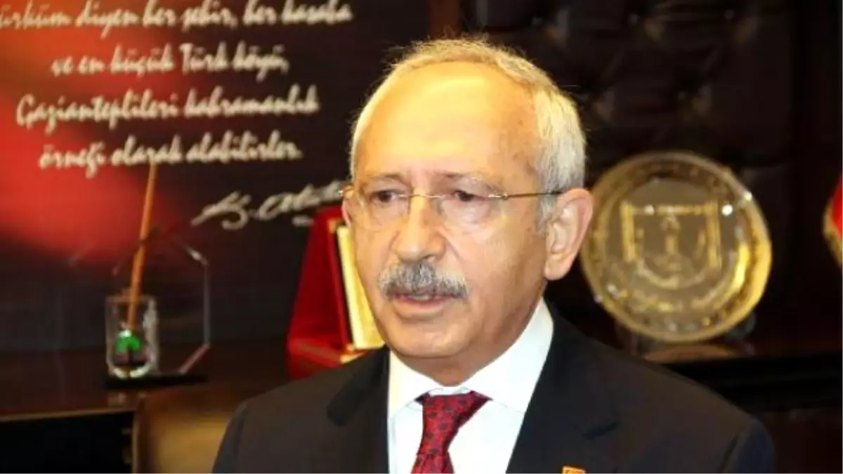 Kılıçdaroğlu: İçişleri ve Adalet Bakanının İstifa Etmesi Lazım (1)