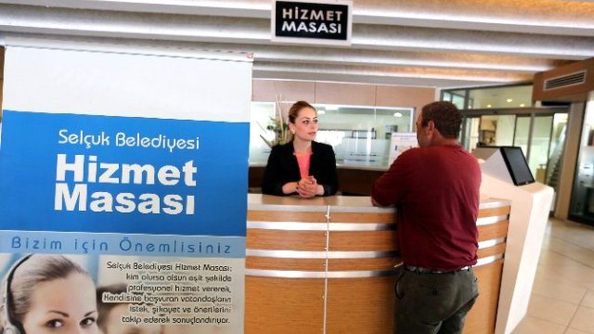 Selçuk Belediyesi Hizmet Masasına Bin 540 Başvuru