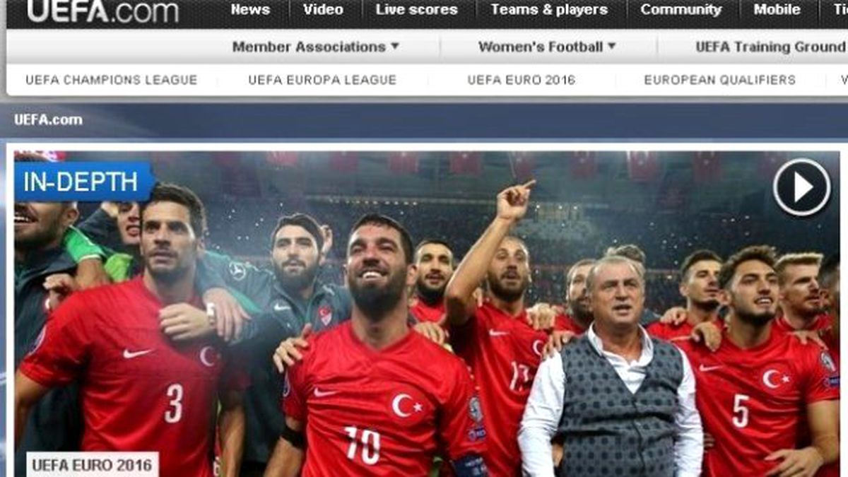 Uefa, Türkiye\'nin Zaferine Şaşırdı