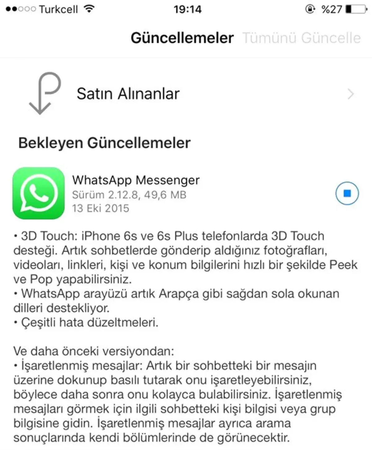 Whatsapp 3d Touch Desteğine Kavuştu! - Son Dakika