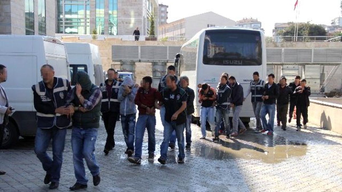 18 Torbacı Adliyede