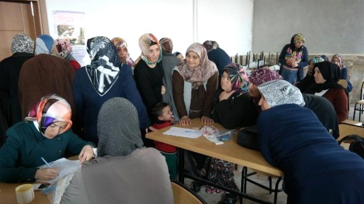 Ada Mahallesi Sağlık Taramasından Geçti