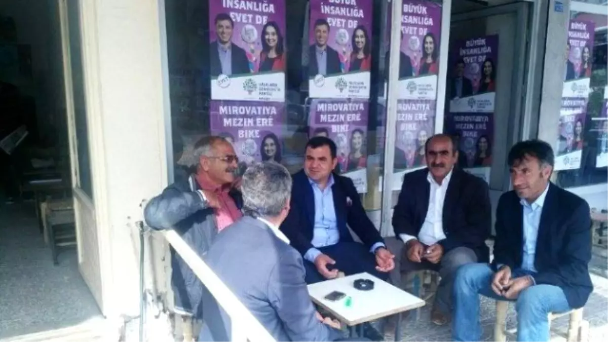 Ak Partili Adaydan Hdp\'ye Ziyaret