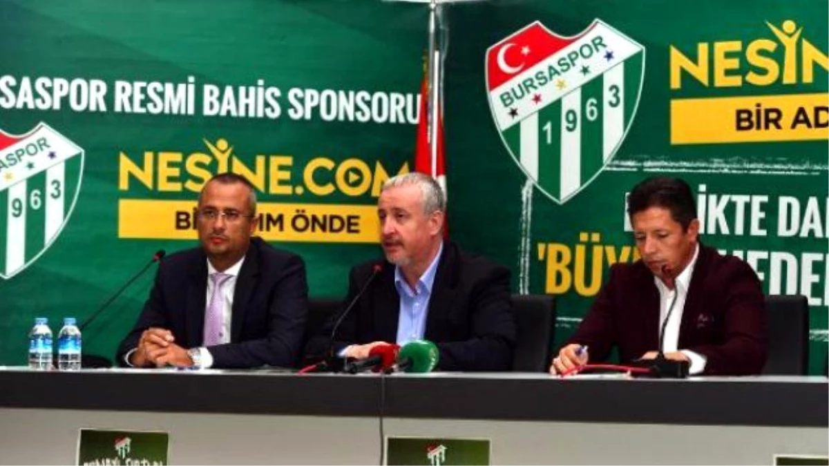 Bursaspor ile Nesine.com İşbirliği Yaptı