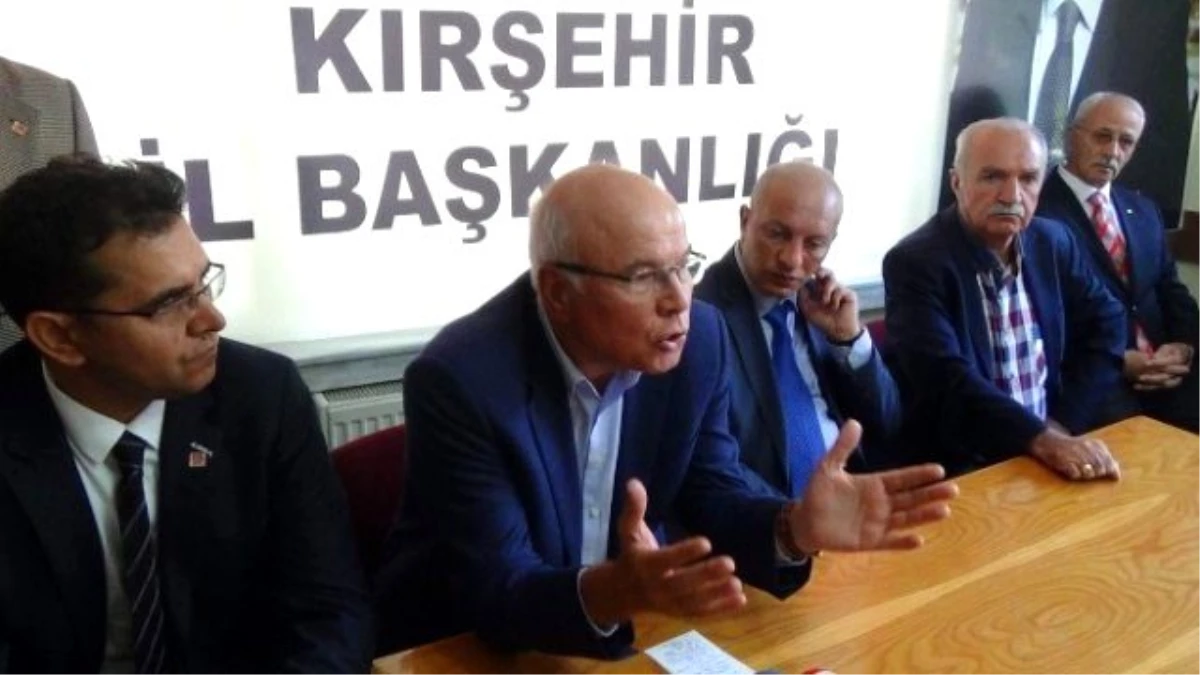 CHP Genel Başkan Yardımcısı Ercan Karataş Kırşehir\'de