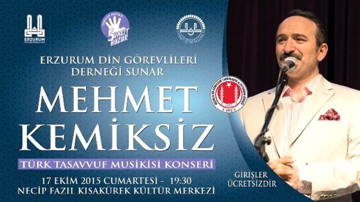 Erzurum\'da Tasavvuf Musikisi Konseri