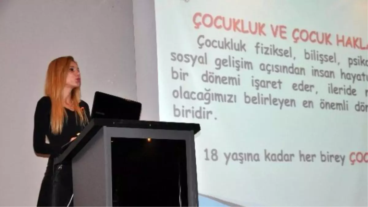 Muş\'ta \'Çocuk Hakları\' Konferansı