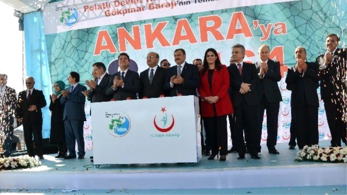 Polatlı Devlet Hastanesi Açılışı ve Gökpınar Barajının Temeli Atıldı