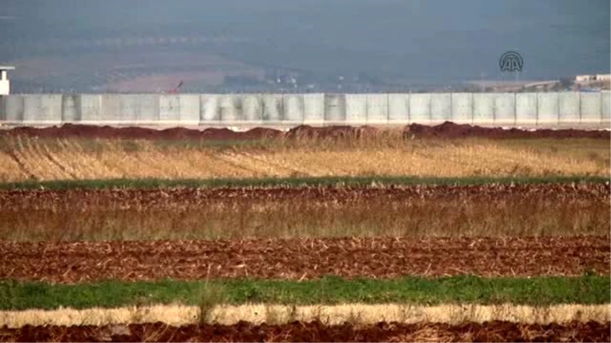Suriye Sınırına Güvenlik Duvarı Örme Çalışmalarının İlk Etabı Bitti