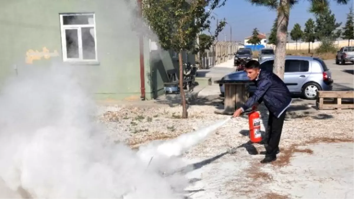 Teiaş Personeline Yangınla Mücadele Eğitimi