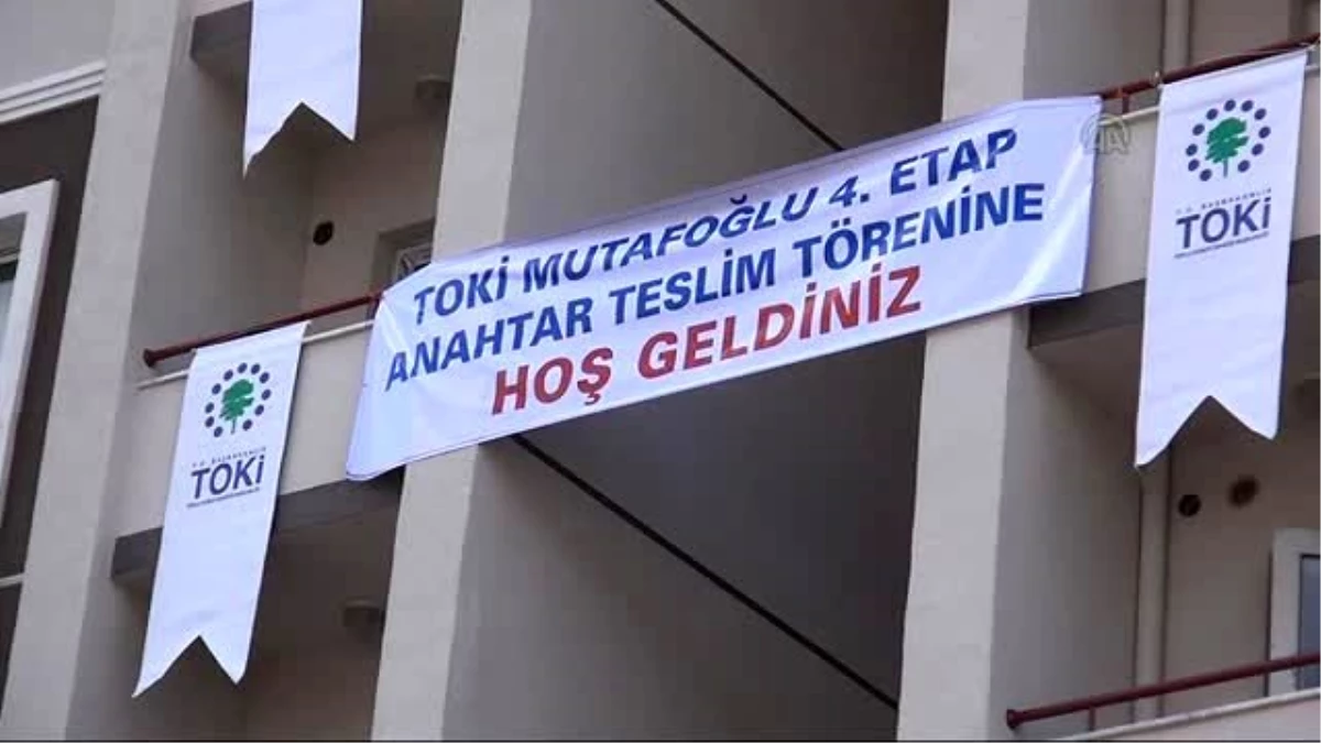 TOKİ Konutları Sahiplerine Teslim Edildi