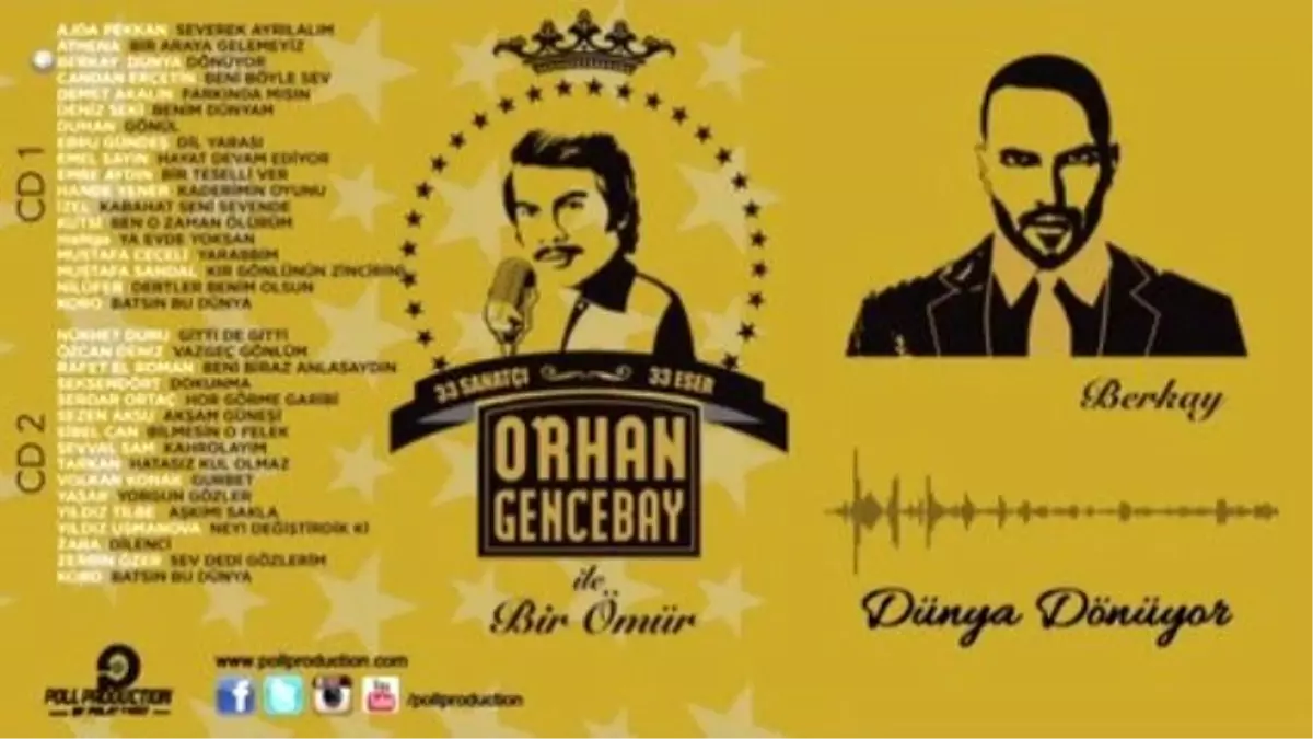 Berkay - Dünya Dönüyor - (Orhan Gencebay ile Bir Ömür Vol.1)