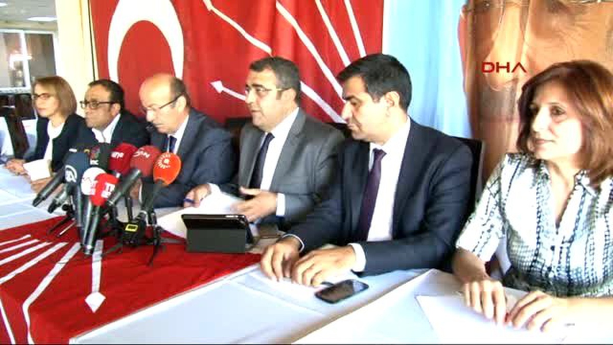 Diyarbakır CHP\'li Tanrıkulu: Türkiye, Maliye Bakanlığı\'nın Genelgesiyle Işid\'e Karşı Mücadele...