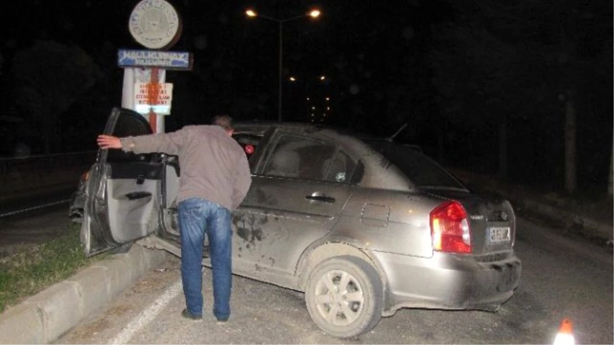 Hisarcık\'ta Trafik Kazası: 1 Yaralı