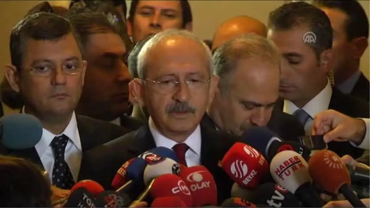 Kılıçdaroğlu: "Bu Gerginliği Sona Erdirecek Olan Siyaset Kurumudur"