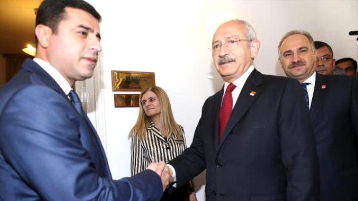 Kılıçdaroğlu, Demirtaş ve Yüksekdağ ile Görüştü (1)