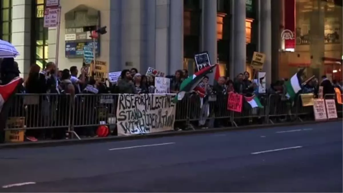 San Francisco\'da İsrail Protestosu