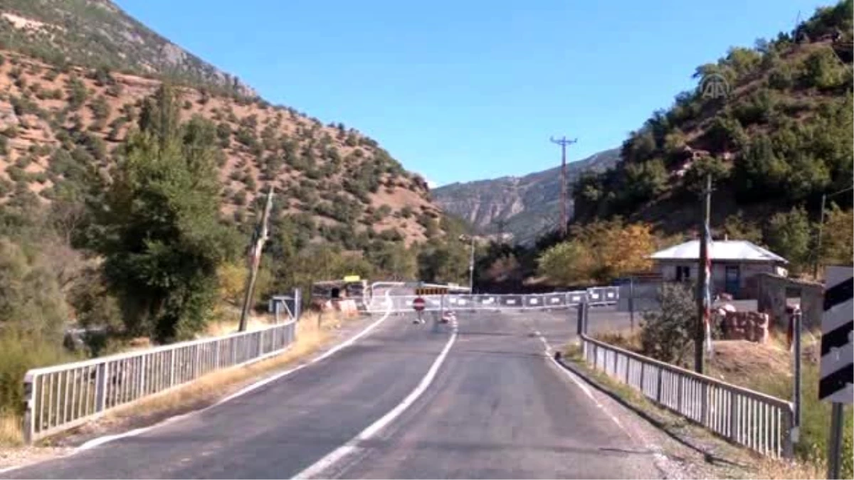 Tunceli-Pülümür Karayolu Trafiğe Kapatıldı