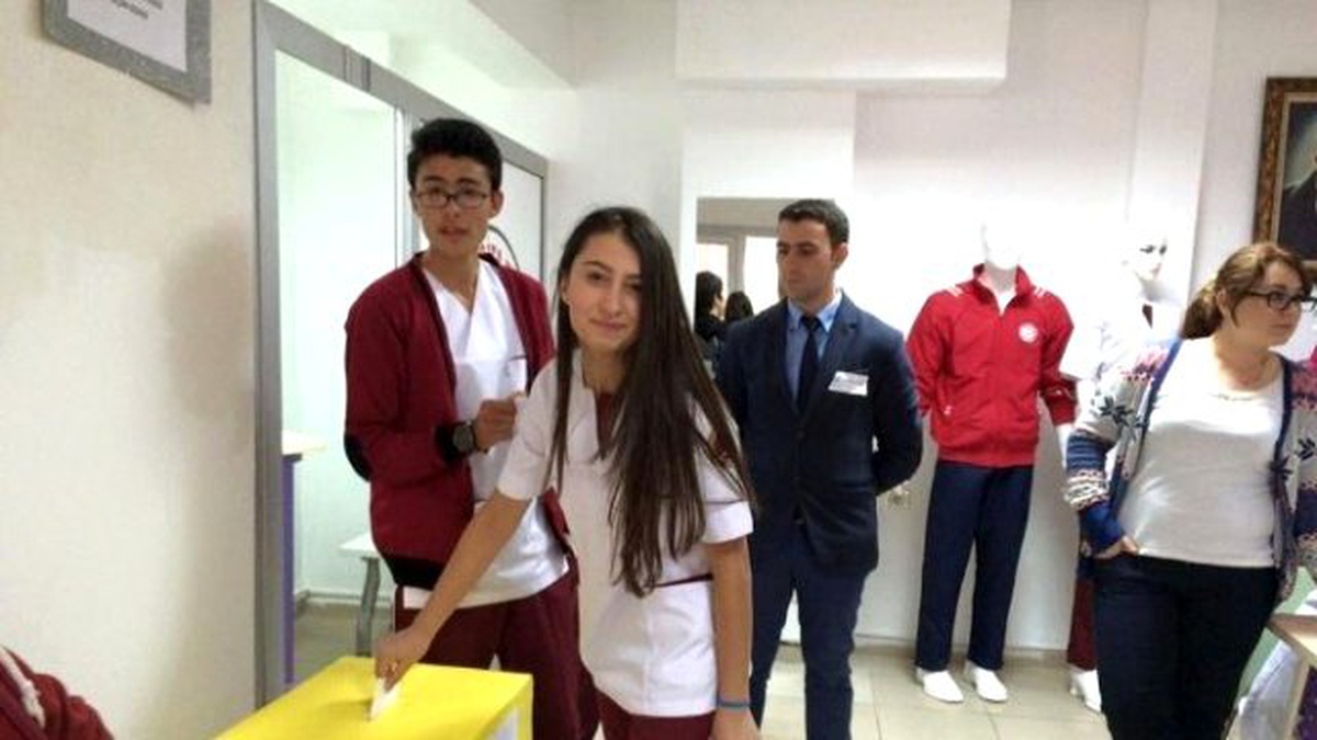 Yozgat Darrüşşifa Sağlık Meslek Lisesi Okul Başkanını Seçti